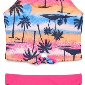 New-Tropical Kids Swim Set, size M (7-8)